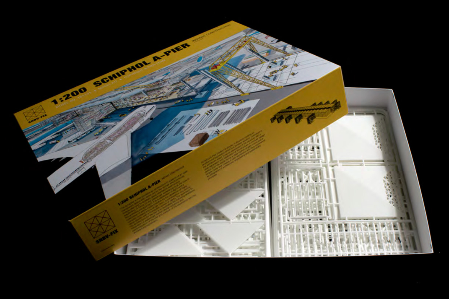 Packaging design for Foster + Partners Schiphol Airport competition